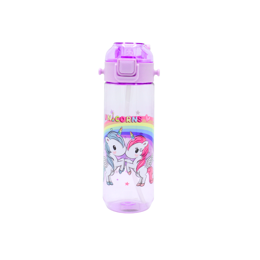 Transparent Character Water Bottles